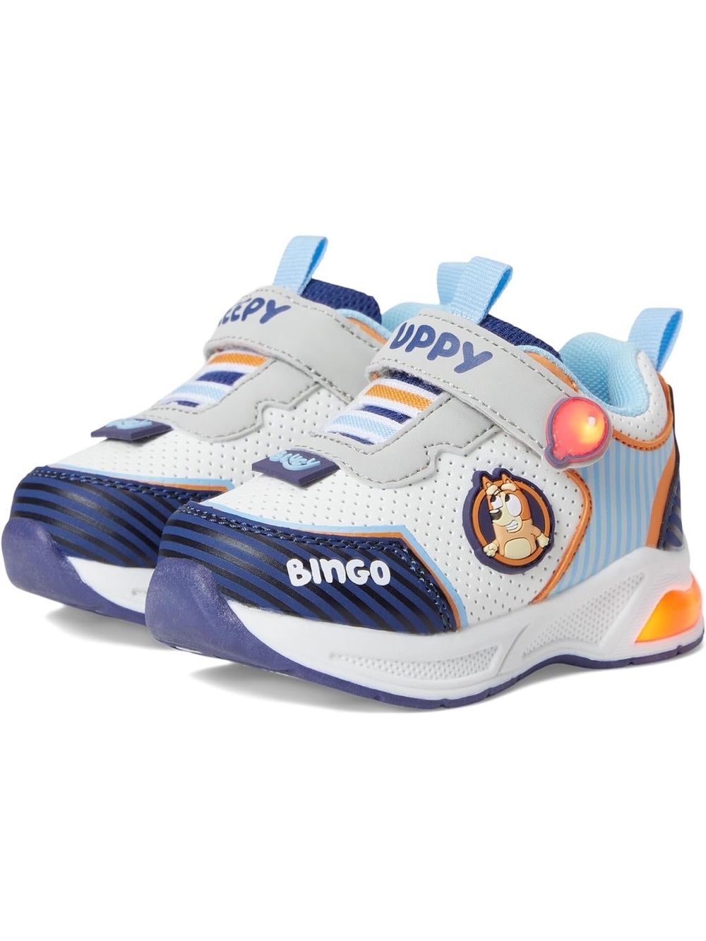 Ground Up Bluey and Bingo Light Up Athletic Shoes